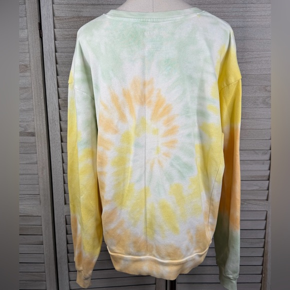 DISNEY Women's Mickey & Friends Tie Dye Crewneck Sweatshirt-see description - Picture 2 of 2